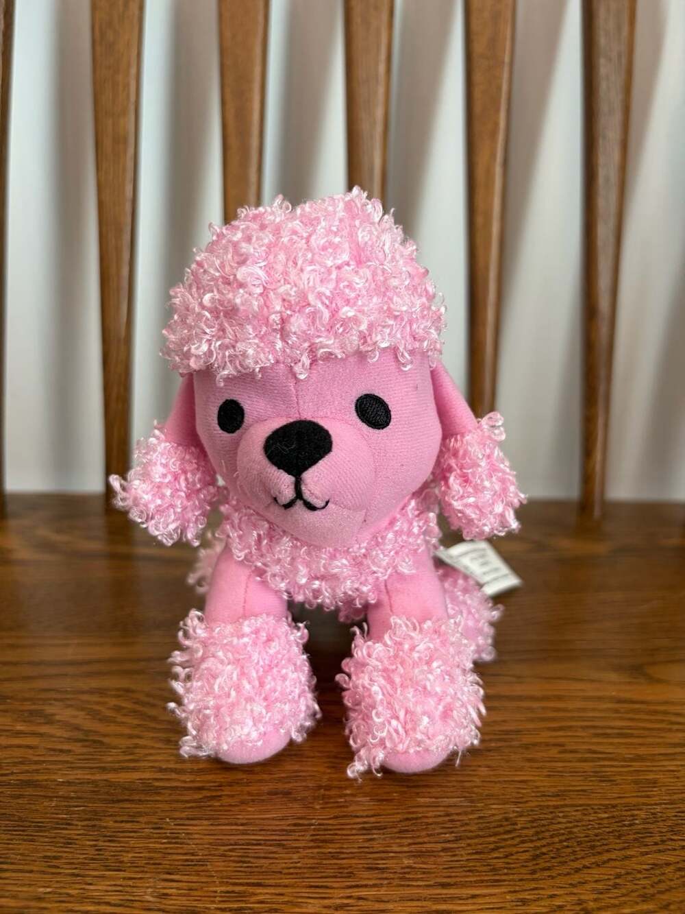Spin Master Lil Luvables Pink Poodle Plush Zippered Pouch